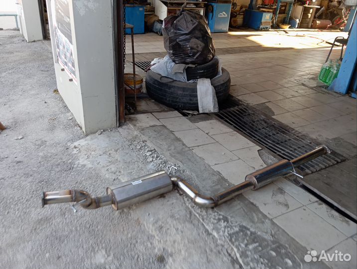 Выхлоп мазда 3 хетчбэк