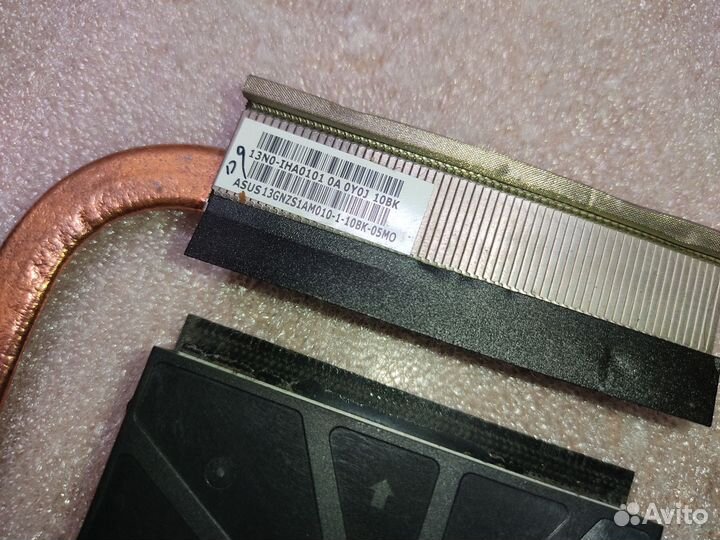 Система охлаждения для ноута asus X52N