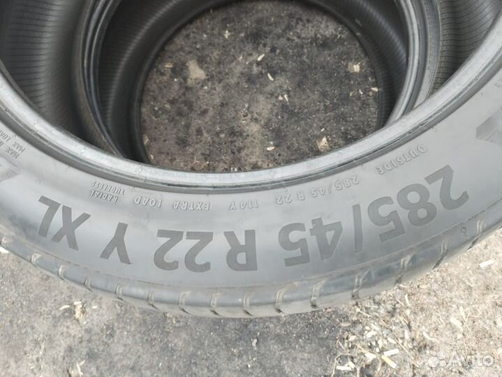 Continental PremiumContact 6 285/45 R22 114