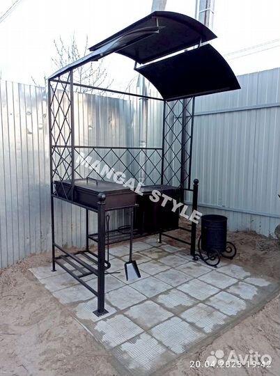 Мангал лофт