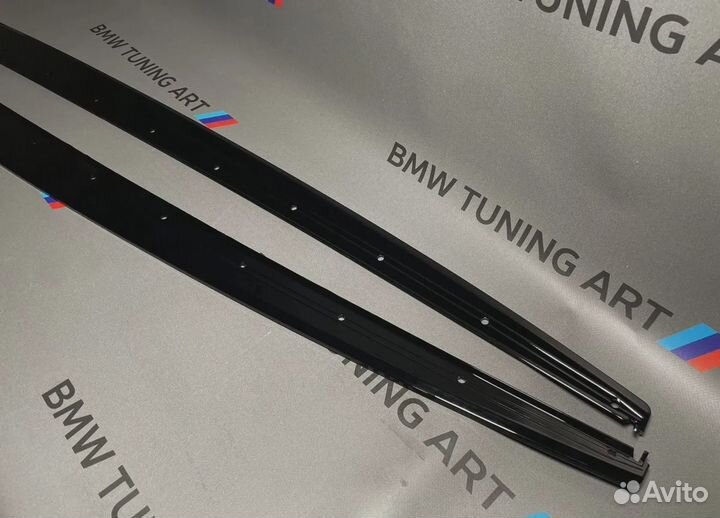 Лезвия на пороги bmw 3 f30 f31 M performance