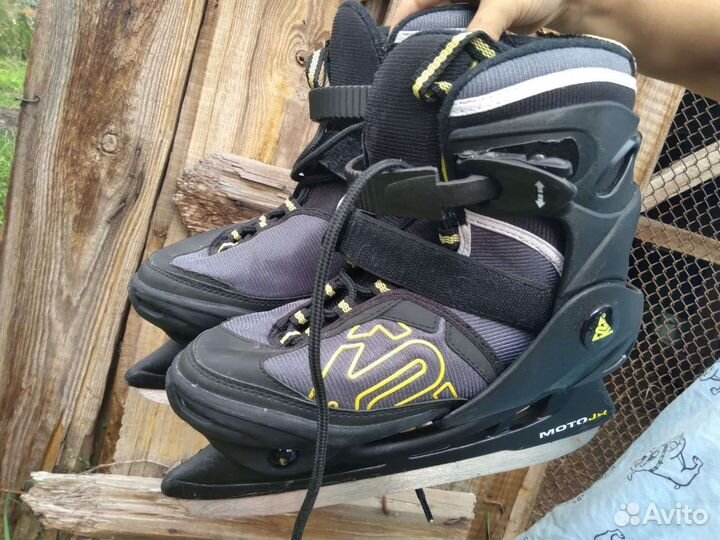 Коньки раздвижные 34-36