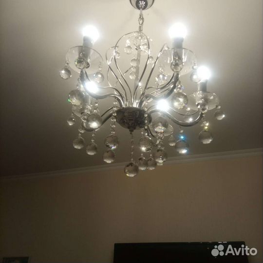 Люстра хрустальная