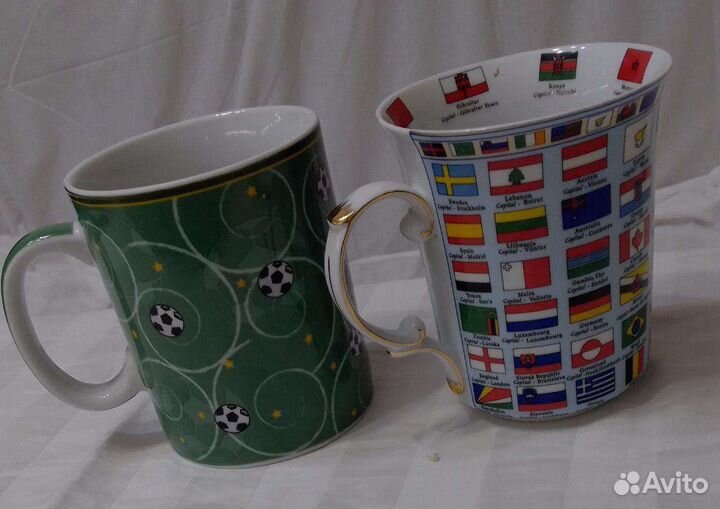 Чашки, знаковые с узором