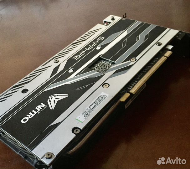 Видеокарта AMD sapphire RX 580 nitro 8gb
