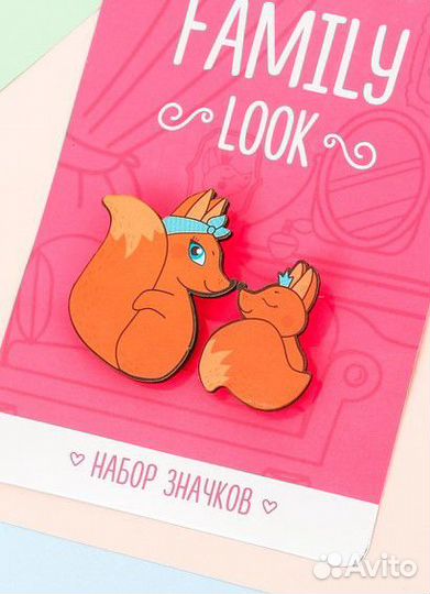 Набор значков 