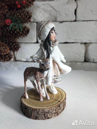 Ватные елочные игрушки