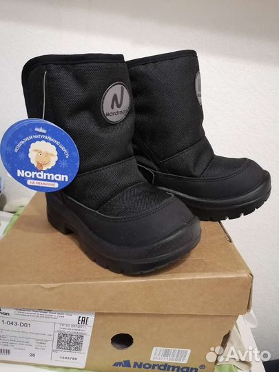 Новые сапоги, дутики Nordman Next