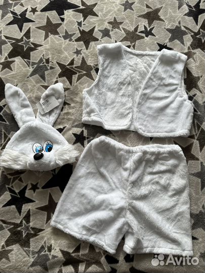 Новогодний костюм зайчик