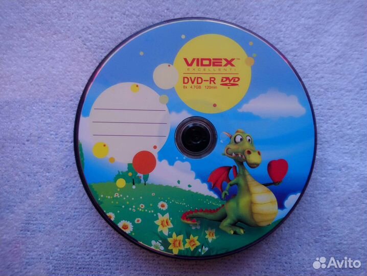 DVD диски новые