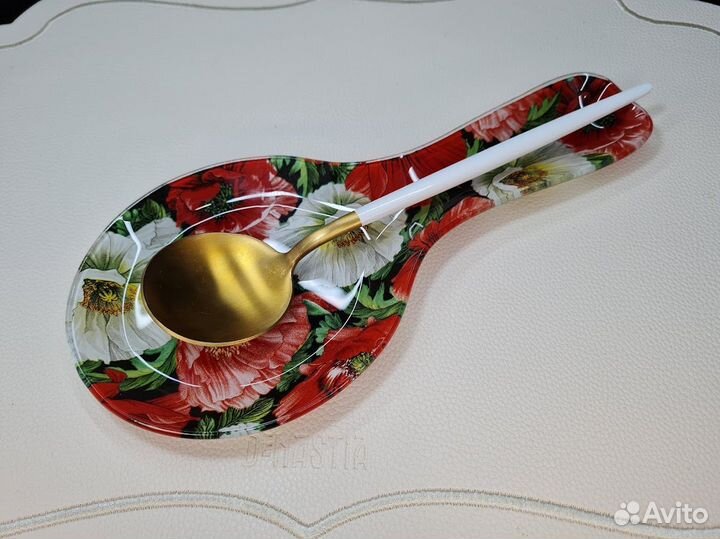 Подставка под ложку Маки