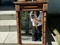Зеркало старинное антикварное настенное