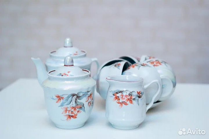 Чайный набор СССР (Барановский фарфоровый завод)