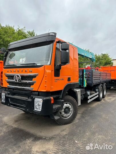 IVECO-Hongyan CQ3406HV39D с КМУ, 2023