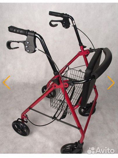 Ходунки 4-колесные (роллейтор) ergoforce Е 0401