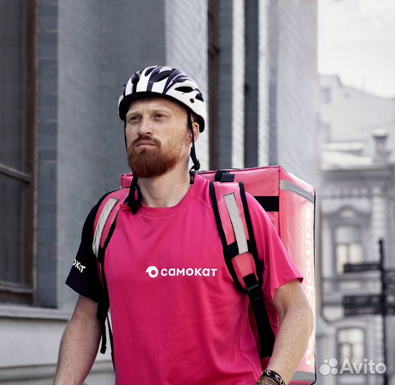 Курьер нa электровелосипед (вахта)