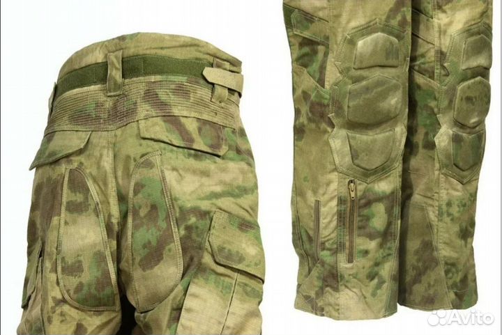 Тактический костюм мох (мочалка)