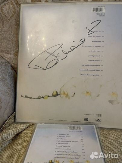 Граммопластинка Патрисия Каас с автогрофом + диск