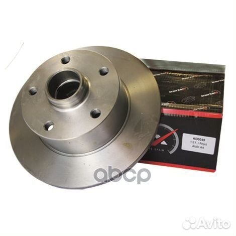 Диск торм. audi A4 95-01 задн.(d245mm) KD0049 K