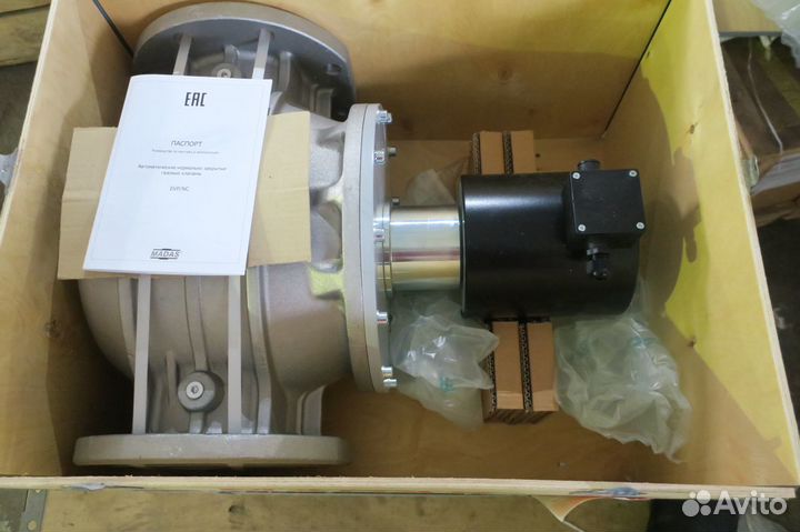 Газовый клапан madas EVP\NC-6 DN-150,DN-200