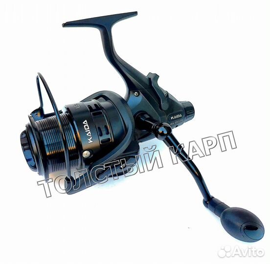 Катушка рыболовная с байтраннером kaida vega