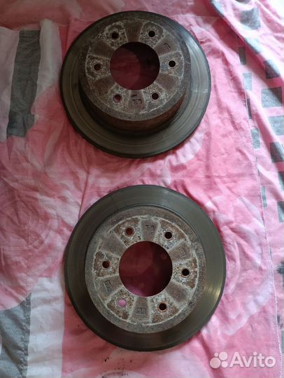 Тормозные диски митсубиси паджеро спорт задние