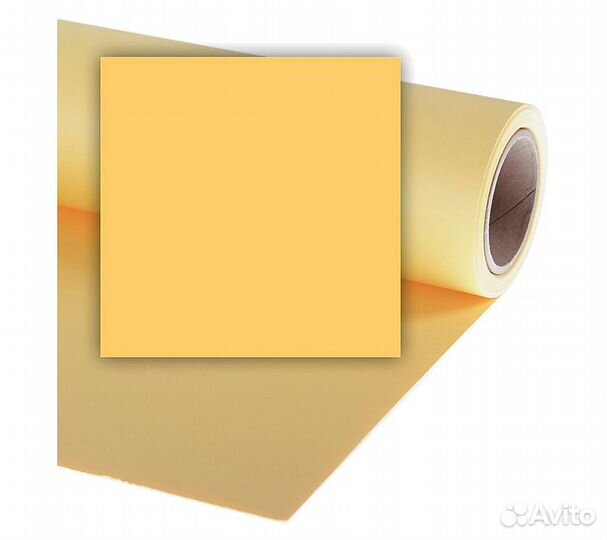 Фон бумажный Vibrantone 2,1х11м Yellow 14 желтый