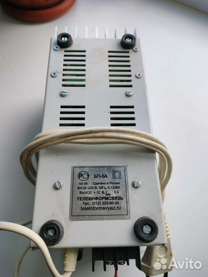 Блок питания 12 вольт 5 ампер