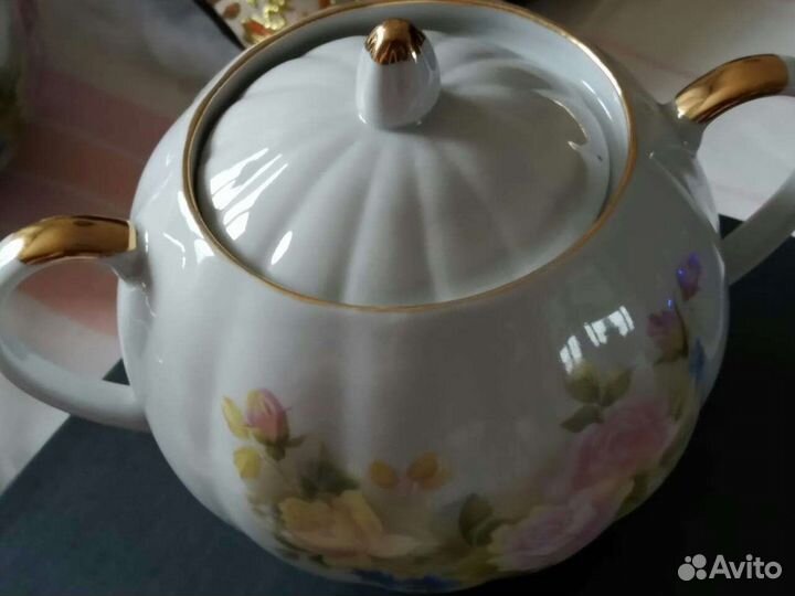 Сервиз чайный.Фарфор императорский.Дулево.Новый