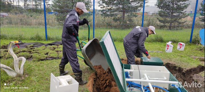 Септик под ключ от производителя монтаж установка