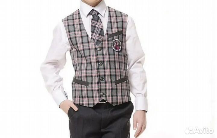 Жилет с галстуком 28/128