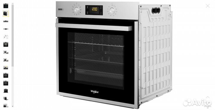 Новый модный С паром шкаф whirlpool OAS KN8V1 IX
