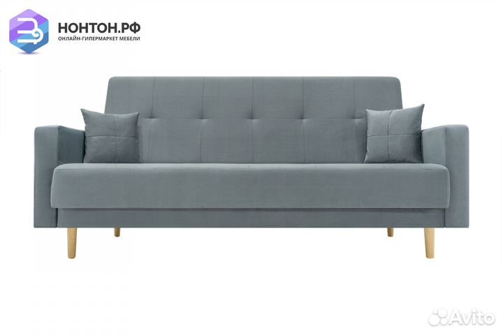 Диван книжка Фиеста Лайт серый