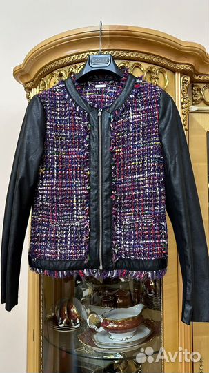 Miss grand пиджак твидовый