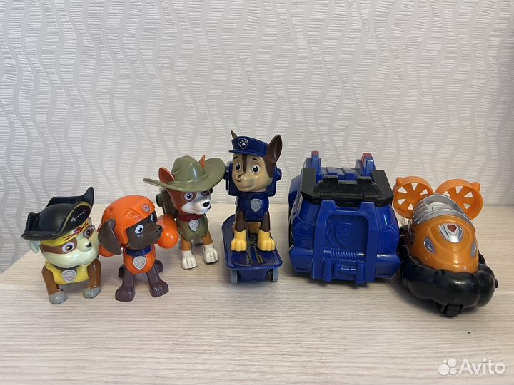 Игрушки щенячий патруль