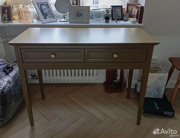 Стол консоль 2 ящика