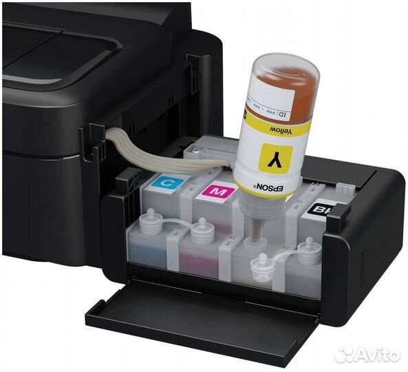 Принтер струйный Epson L132, цветн., A4, черный