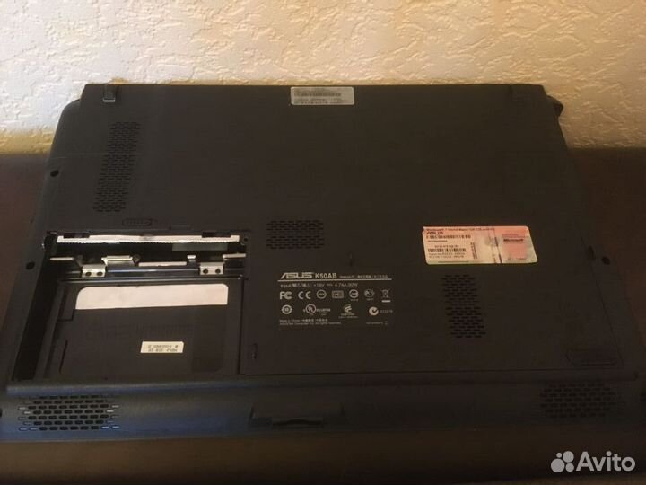 Корпус asus K50AB, K50AD, K50AF, K50ID, K50IJ