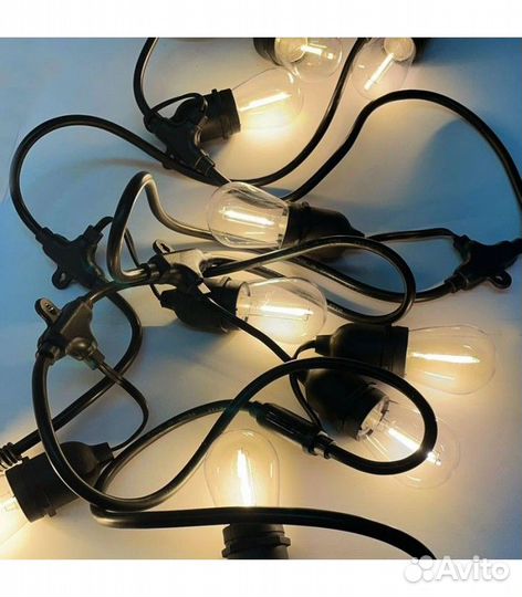 Белт-лайт, 5 метров, Теплый белый.IP67