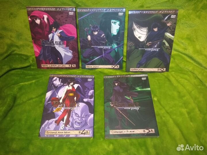 Dvd диски аниме
