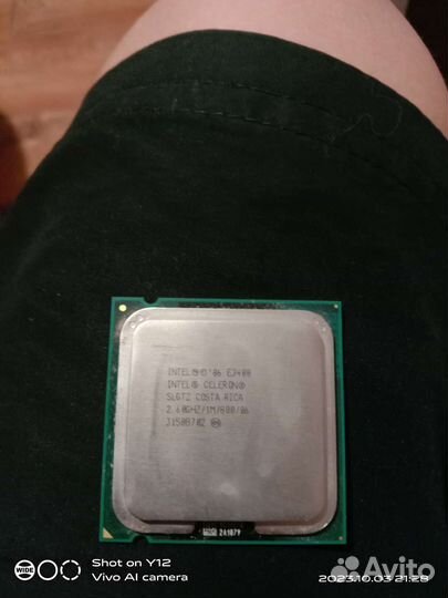 Процессор intel celeron E3400 2.60 GHZ