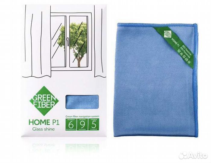 Салфетка Greenway для стекла