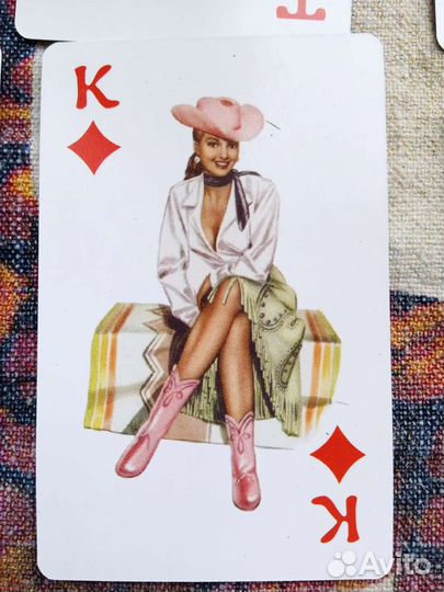 Карты игральные эротические водка Катюша пин ап