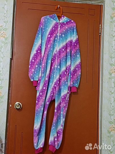 Кигуруми - единорог, комбинезон, пижама 140 рост