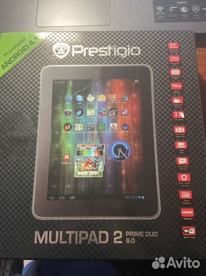 Планшет prestigio multipad на запчасти