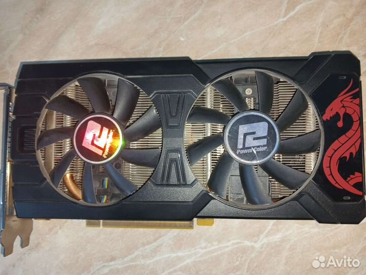Видиокарта power color RX570 8gb, rx 470 4gb