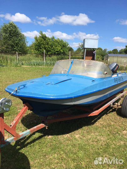 Продаётся лодка Обь-3 и мотор yamaha-30hwcs