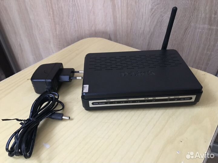 DSL модем WiFi роутер D-Link DSL-2740U