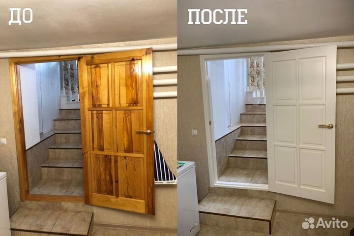 Реставрация/покраска/лакировка дверей и мебели