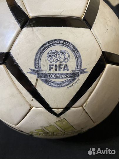 Футбольный мяч adidas pelias (roteiro) 2004 ориг